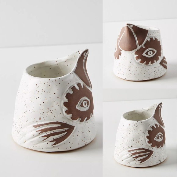 Anthropologie Other - Knotwork LA Birdie Garden Speckled Garden Pot Planter Anthropologie Linda Hsiao